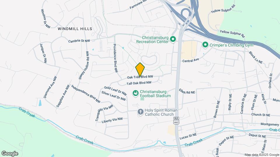 630 Oak Tree Blvd NW Map and Location Details