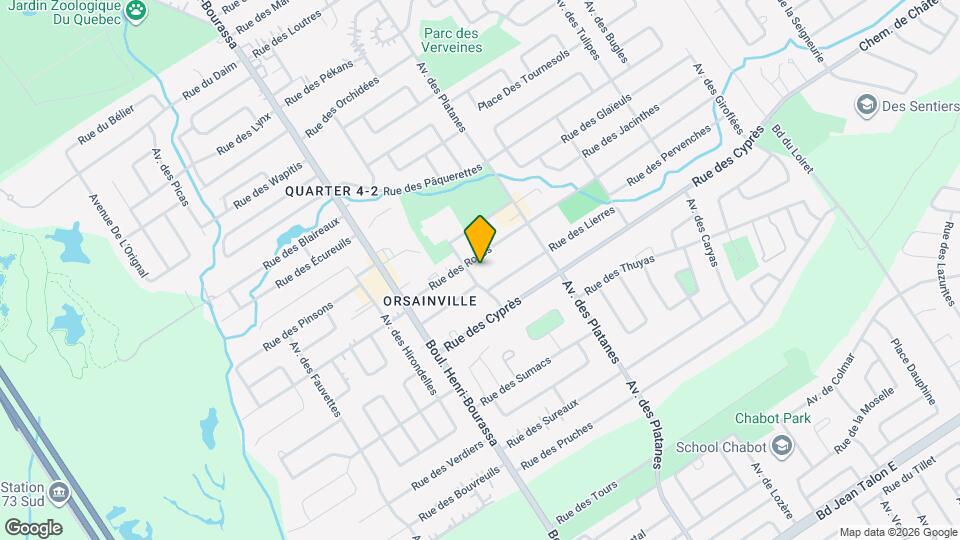 4240 Des Sauges Av Map and Location Details