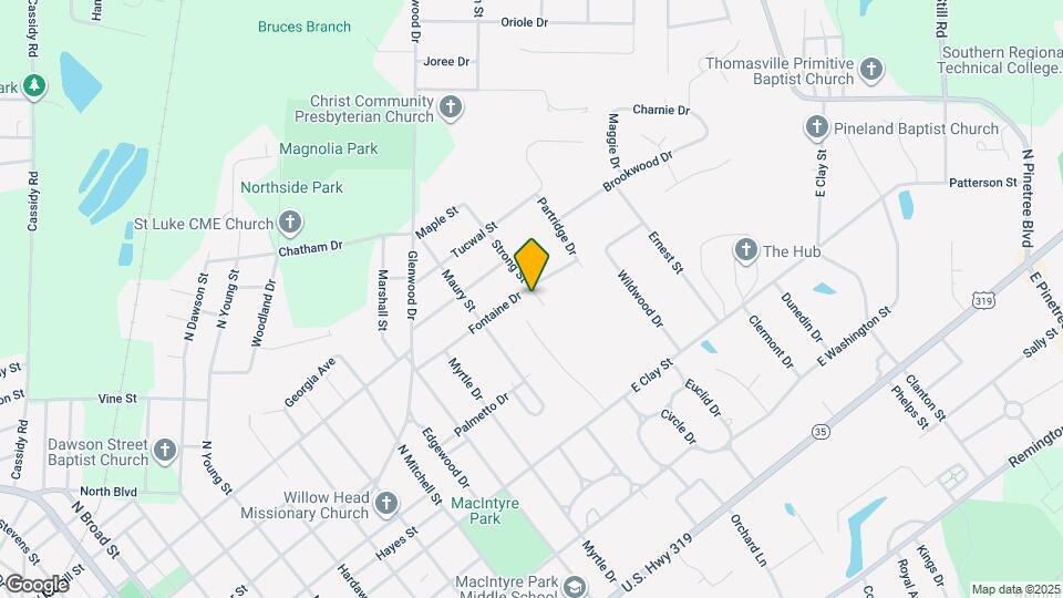 222 Fontaine Dr Map and Location Details