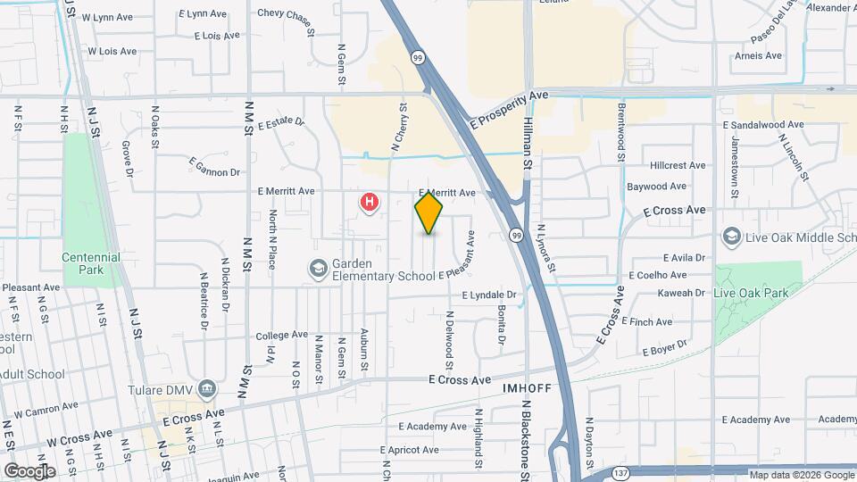 837 N Mahaleb St Map and Location Details