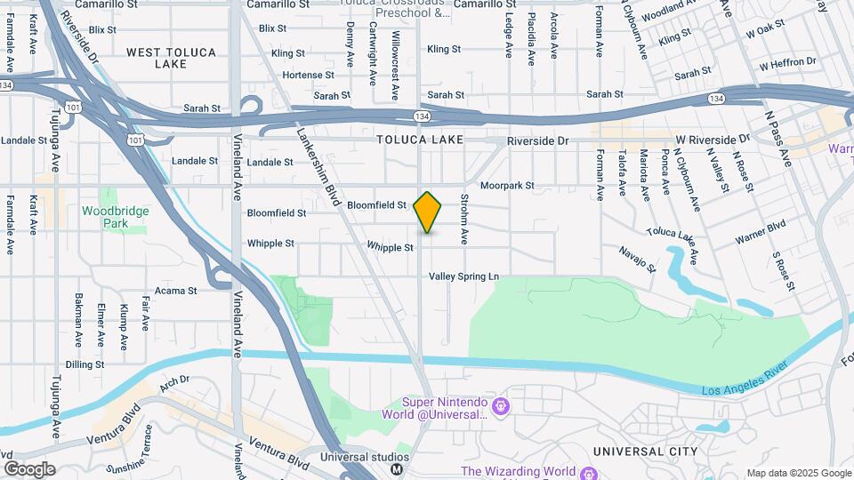 4310 Cahuenga Blvd Map and Location Details