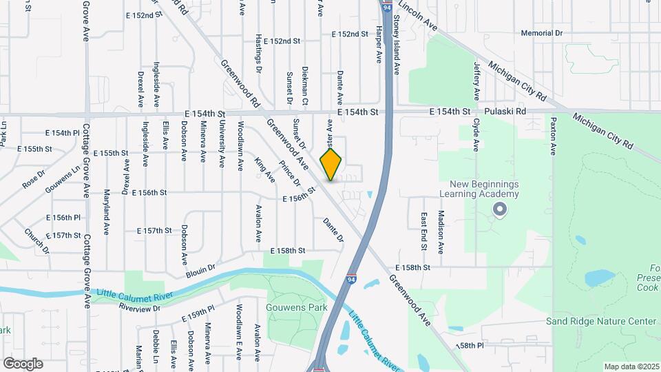 1407 E 156th St Map and Location Details