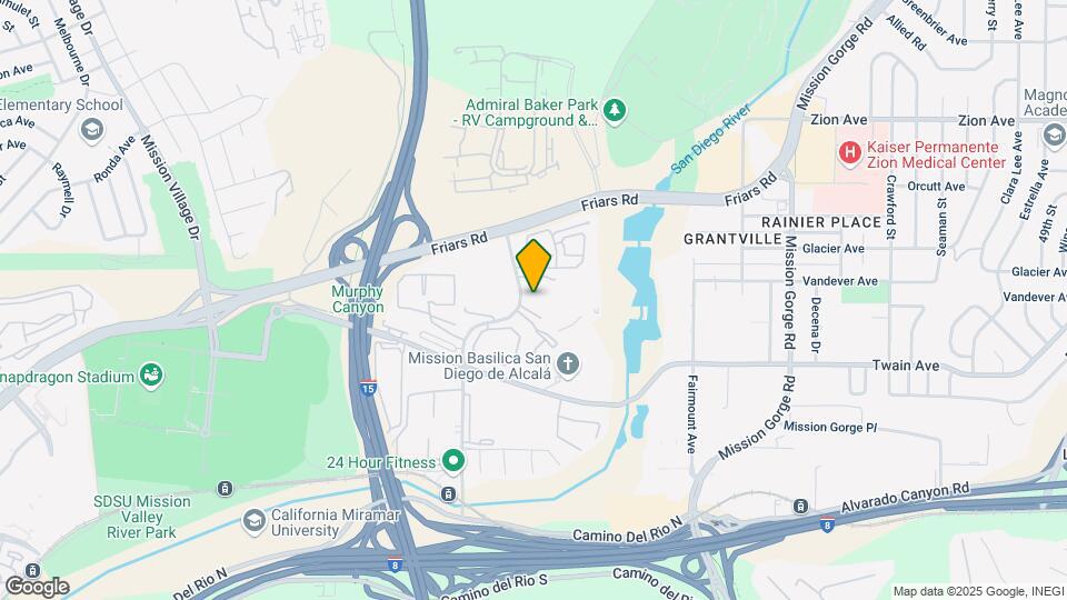 6275 Rancho Mission Rd, Unit 317 Map and Location Details
