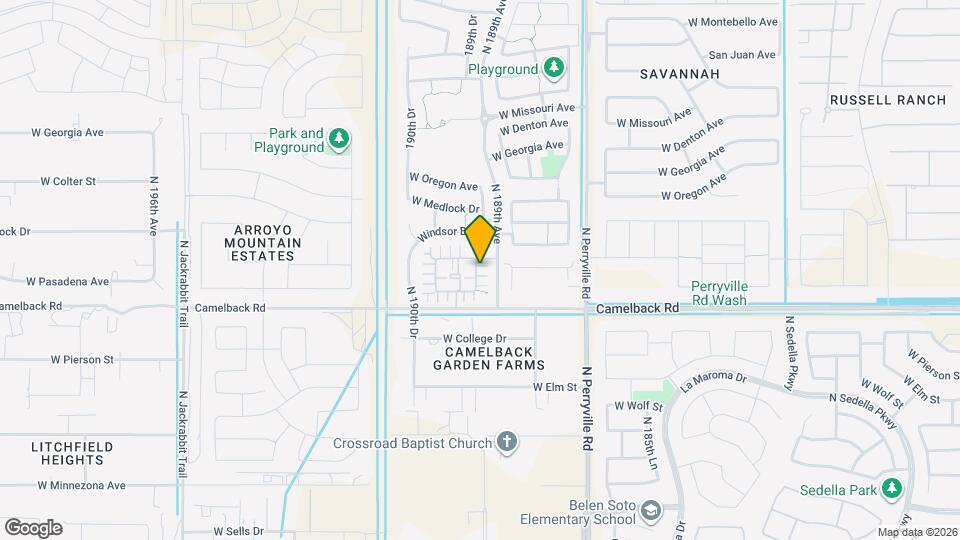 5103 N 189th Dr Map and Location Details