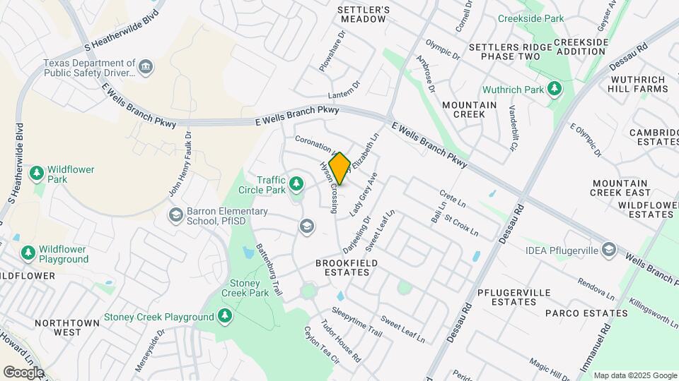 1400 Orange Spice Ct Map and Location Details