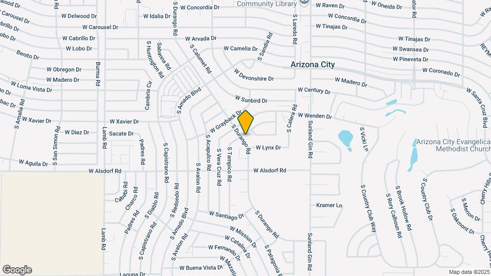 14123 S Tampico Rd Map and Location Details