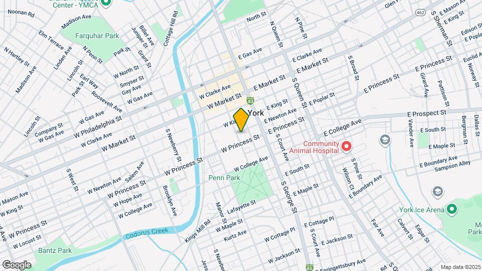 145 S Beaver St Map and Location Details