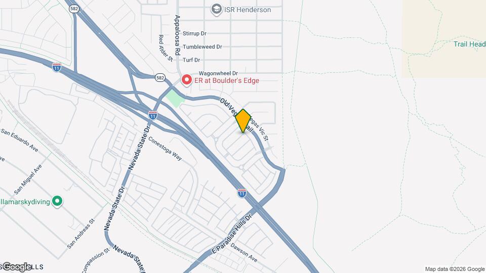 1593 Ward Frontier Ln Map and Location Details