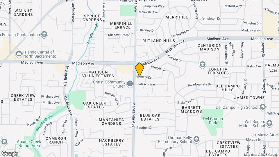 5910 Denver Dr Map and Location Details