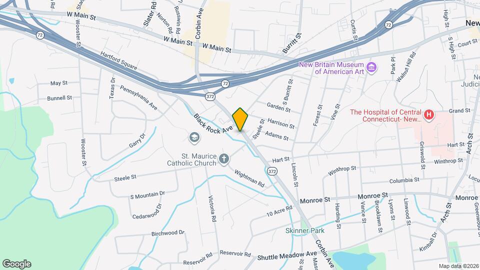 908 Corbin Ave-Unit -3rd floor Map and Location Details