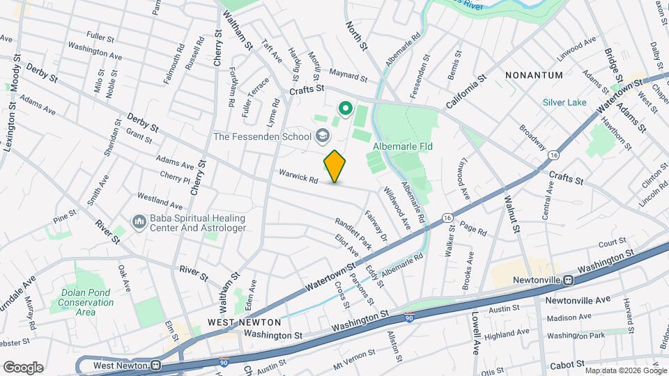 88 Warwick Rd Map and Location Details