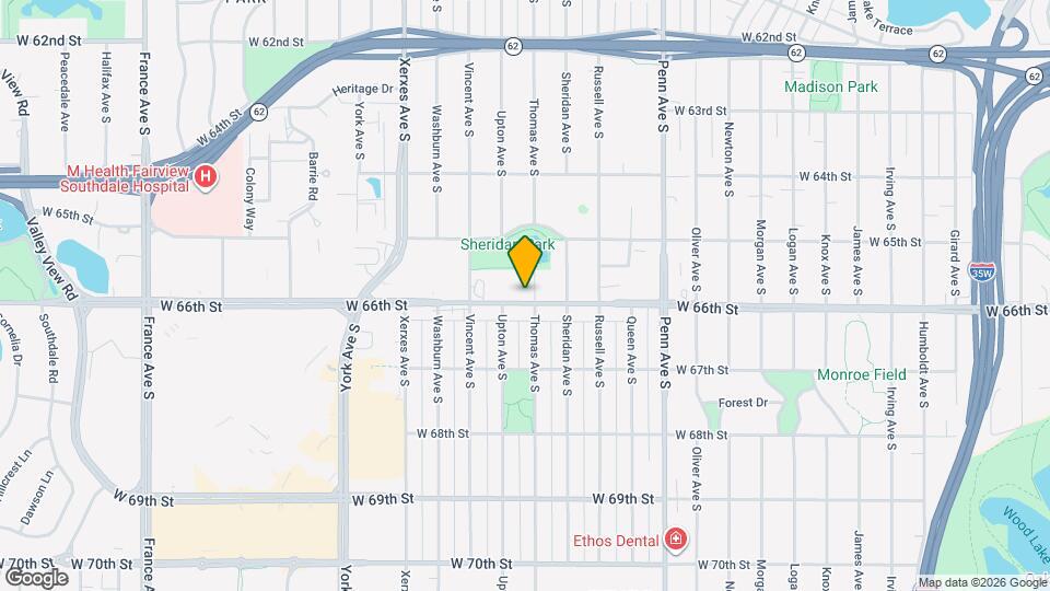 2702 W 66th St Map and Location Details