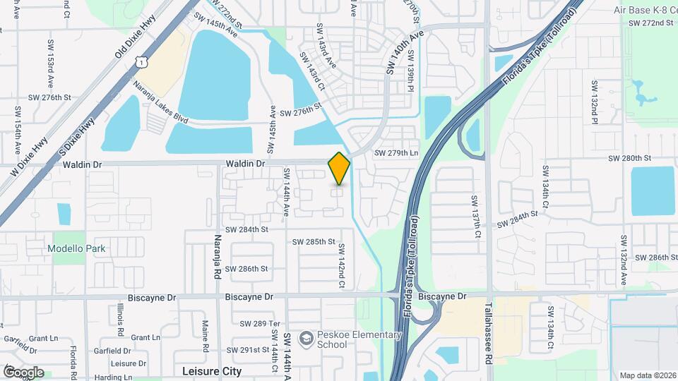 28145 SW 142nd Ct Map and Location Details