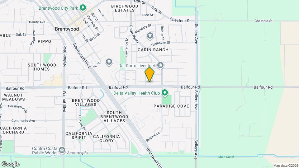 650 Piva Ct Map and Location Details