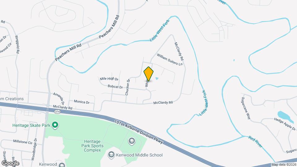 1351 Whitt Ln Map and Location Details