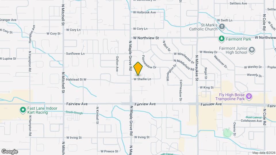 8930 W Shellie Ln Map and Location Details