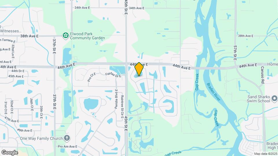 4619 Turtle Bay Terrace Map and Location Details