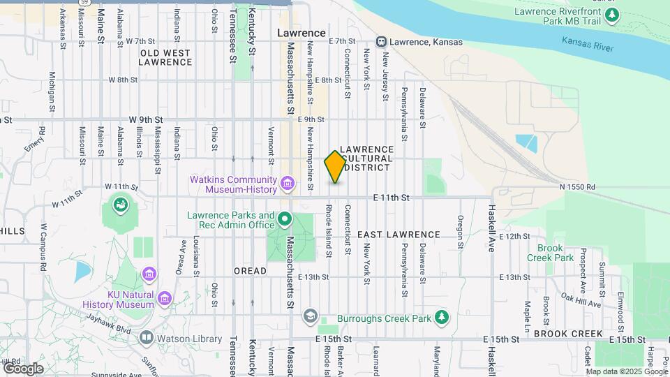 1036 Rhode Island St Map and Location Details