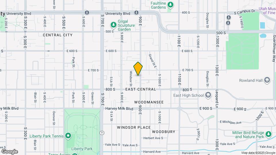 732 S 900 E Map and Location Details