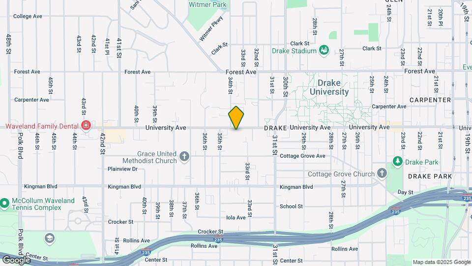 3324 University Ave Map and Location Details