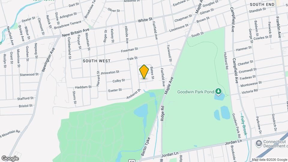 97 Bates St Map and Location Details