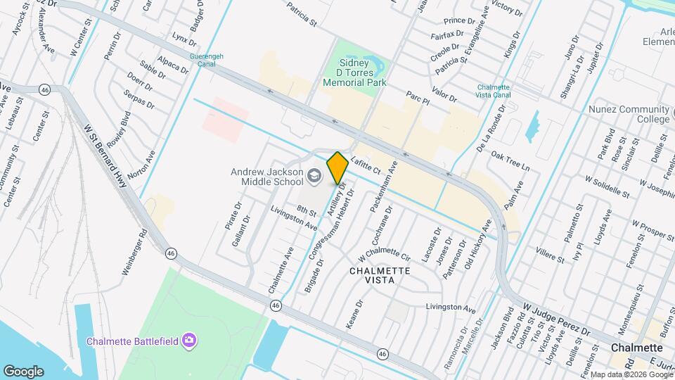 2400 Artillery Dr Map and Location Details