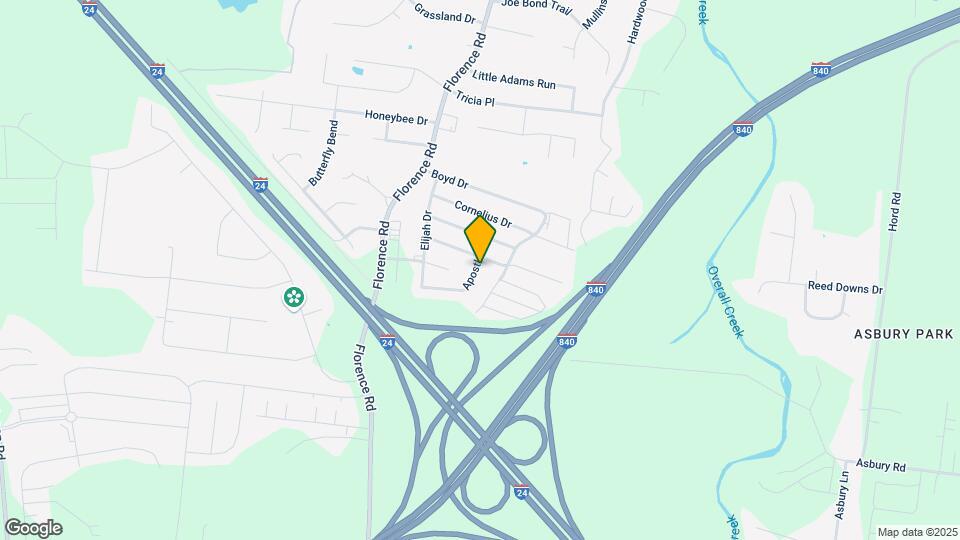 2726 Apostle Ln Map and Location Details
