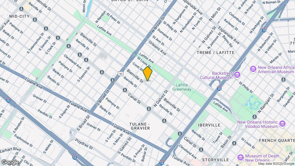 2415-2439 Bienville St Map and Location Details