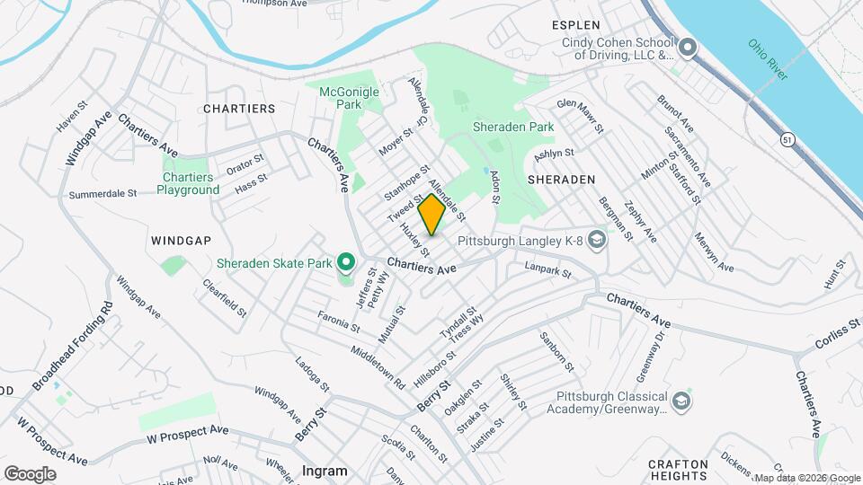 1115 Fairdale St, Unit 415 Map and Location Details