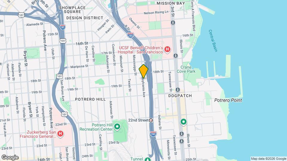 375 Pennsylvania Ave Map and Location Details