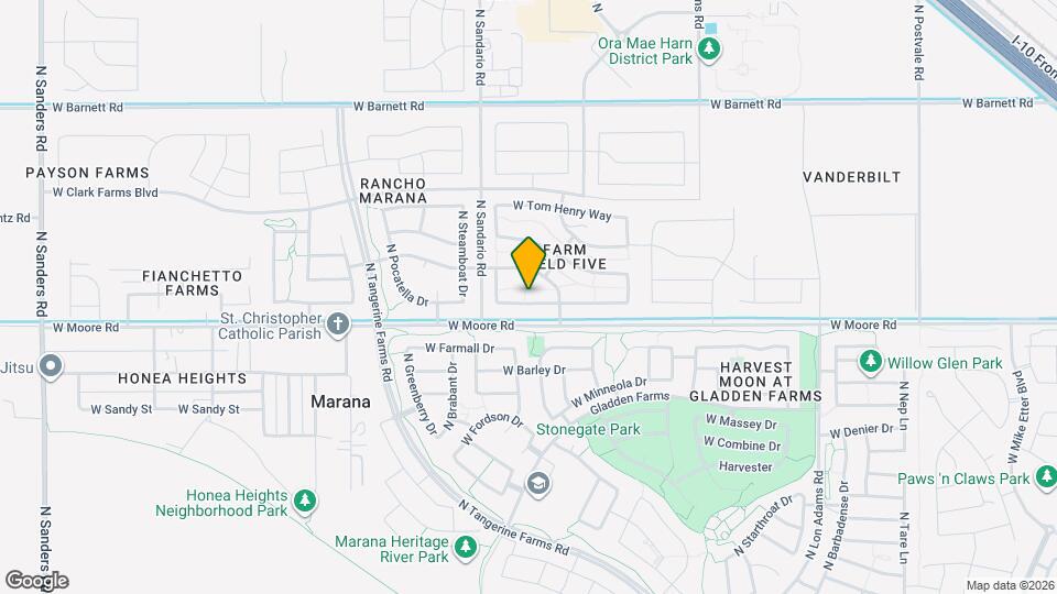 11708 W Vanderbilt Farms Way Map and Location Details