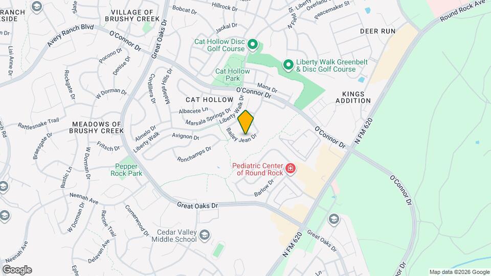 8110 Hawick Dr Map and Location Details