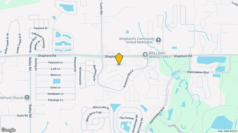 2649 Sundance Cir Mapa y Detalles de la Ubicación