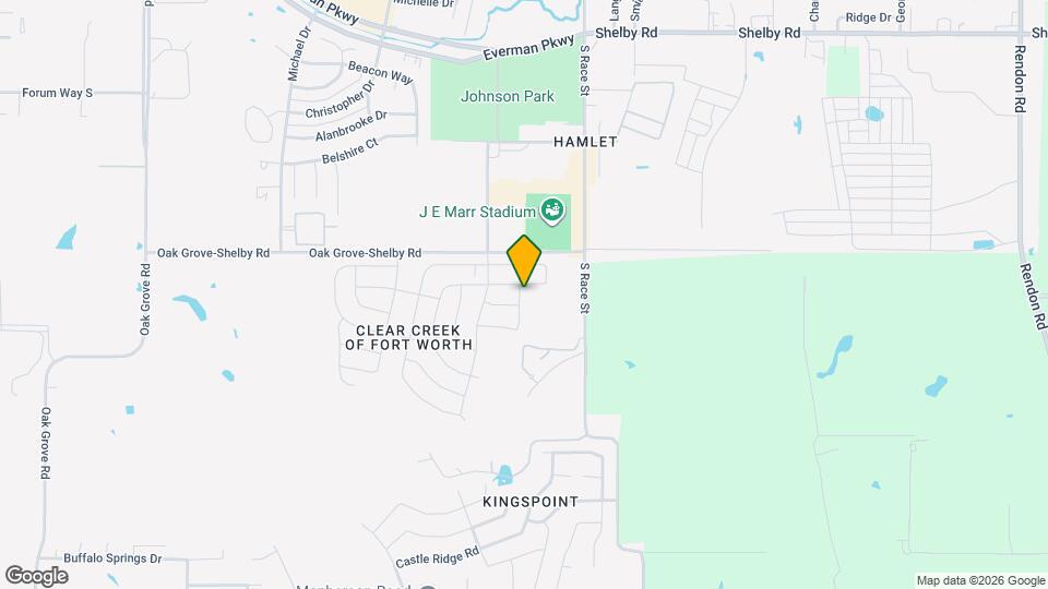 1532 Woodwinds Dr Mapa y Detalles de la Ubicación