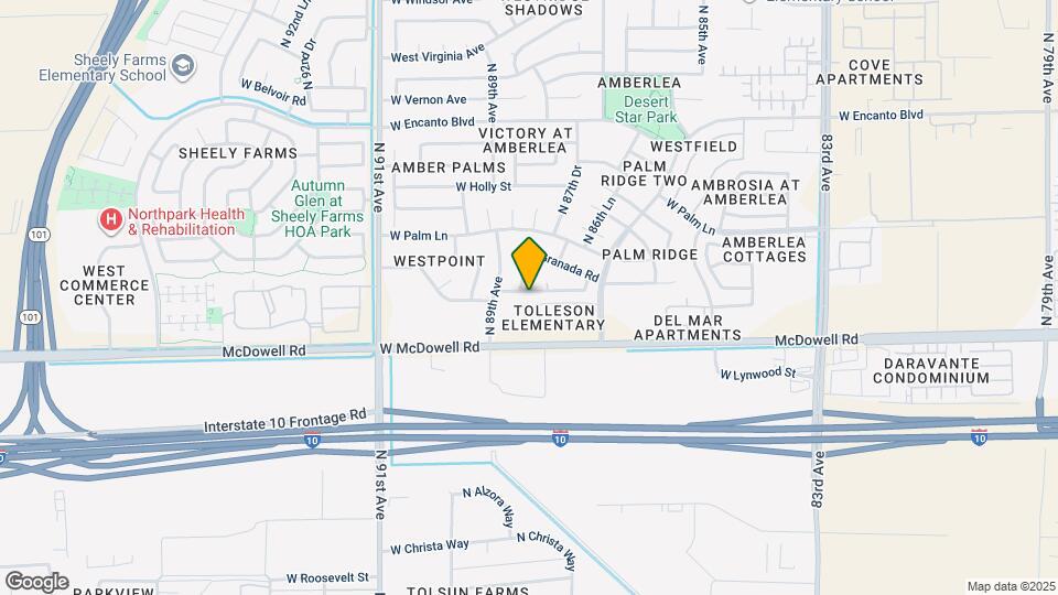 8759 W Coronado Rd Map and Location Details