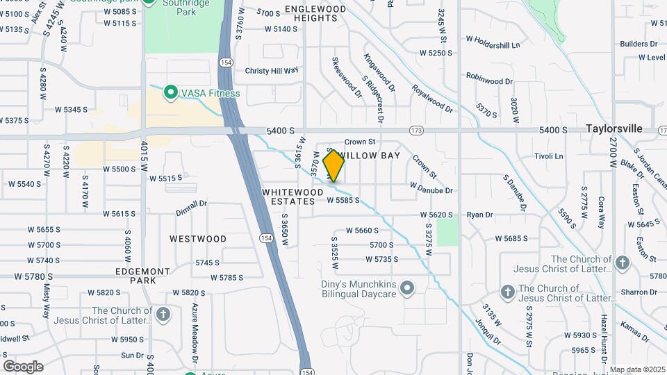 3525 W Danube Dr Map and Location Details