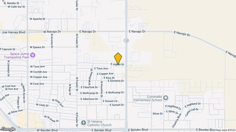 721 E Aspen St Map and Location Details