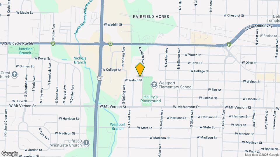 3211 W Walnut St Map and Location Details