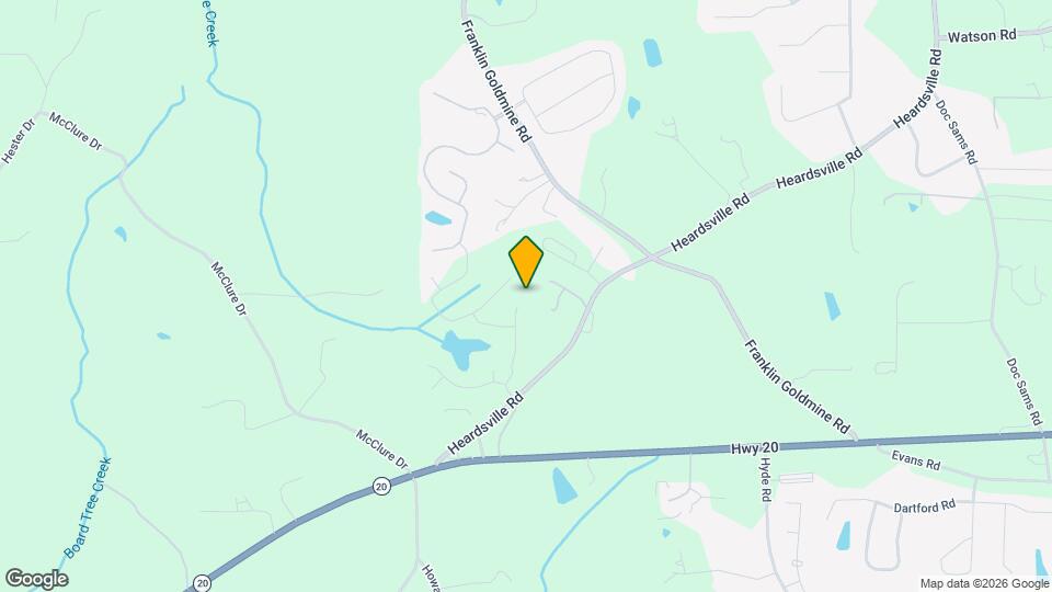 5130 Franks Creek Way Map and Location Details