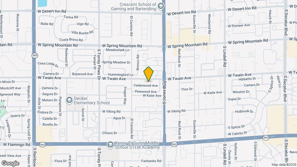 6200 Cedarwood Ave Map and Location Details