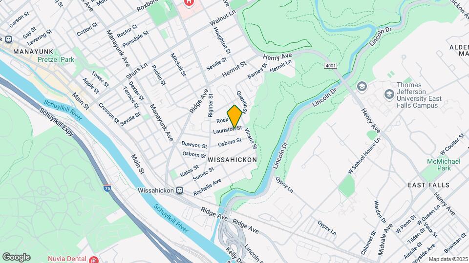 274 Lauriston St Map and Location Details
