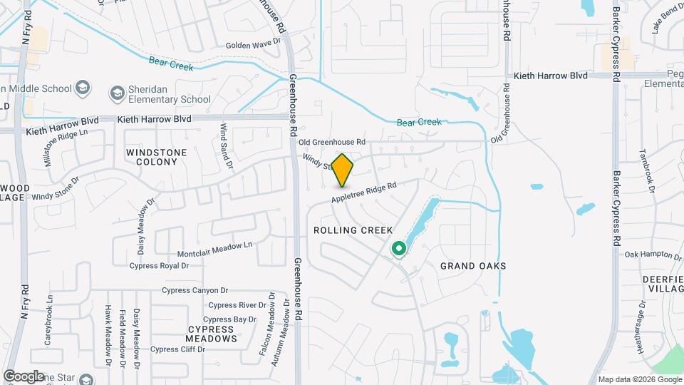 18914 Appletree Ridge Rd Map and Location Details