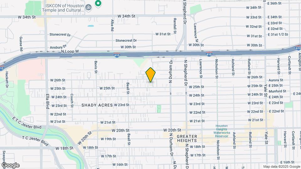 2515 Brinkman St Map and Location Details