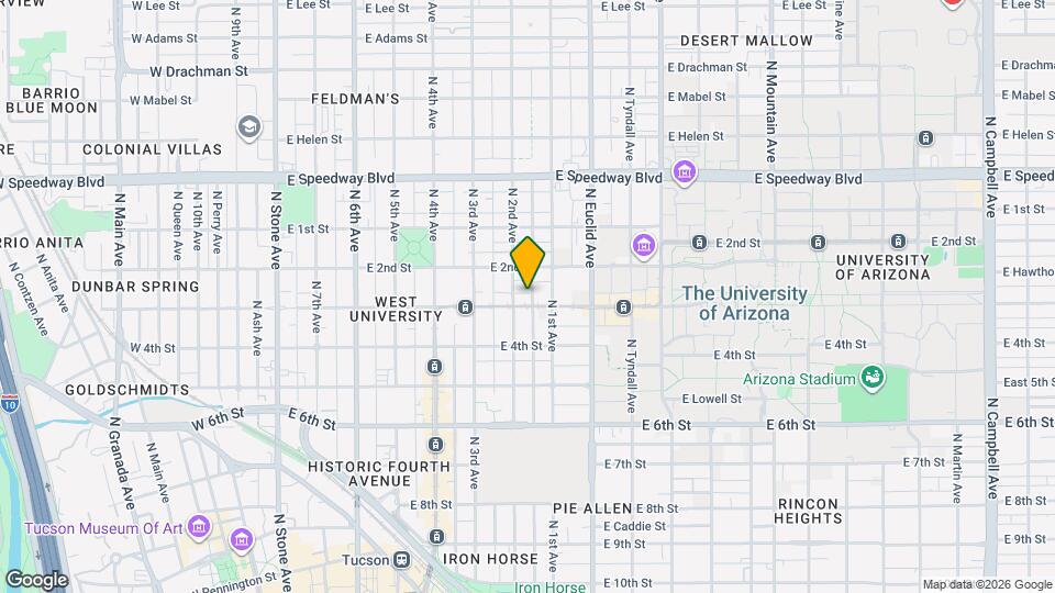 630 E Harvill Dr, Unit 206 Map and Location Details