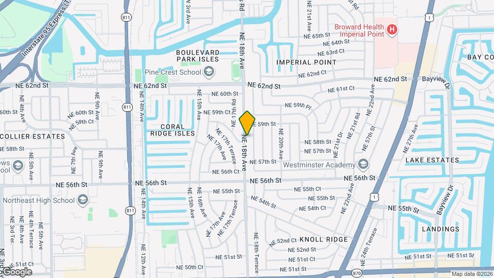 5770 NE 18th Ave Map and Location Details