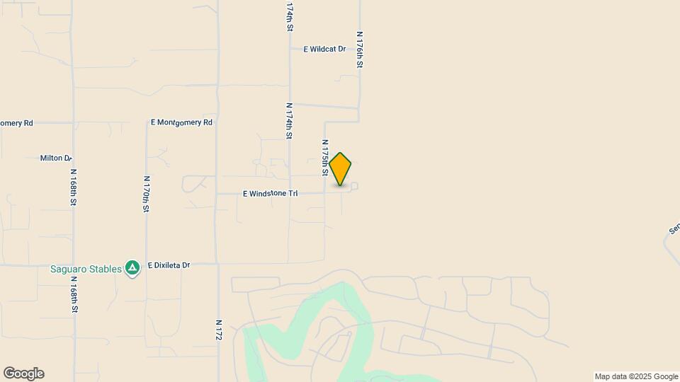 17524 E Windstone Trl Map and Location Details