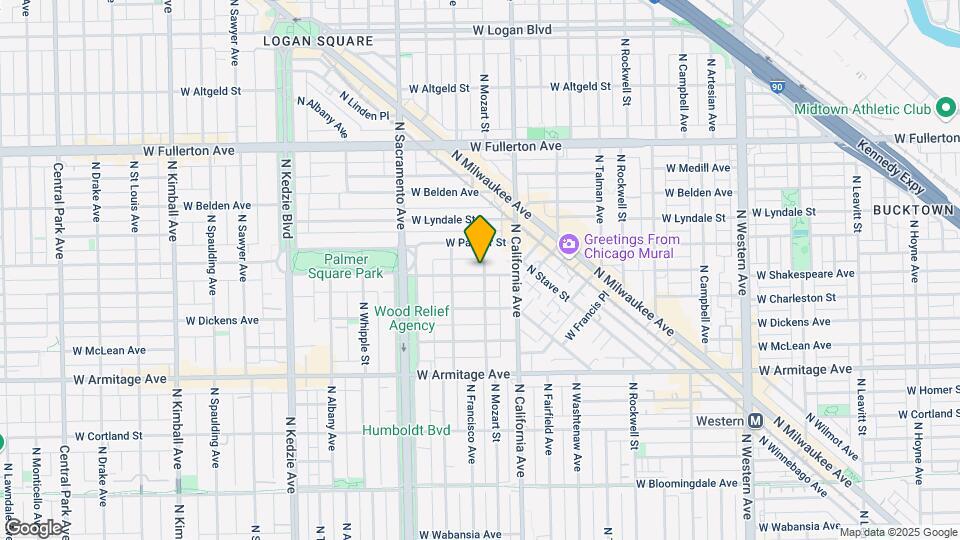 2838 W Shakespeare Ave Map and Location Details