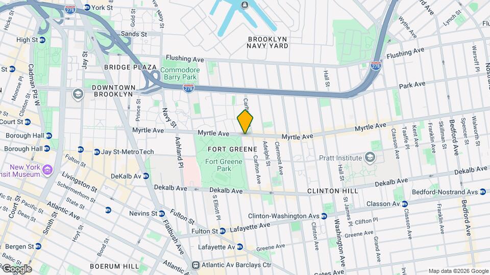 322-324 Myrtle Ave Mapa y Detalles de la Ubicación