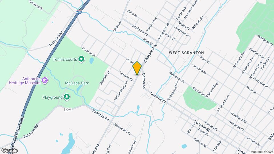 334 S Keyser Ave Map and Location Details