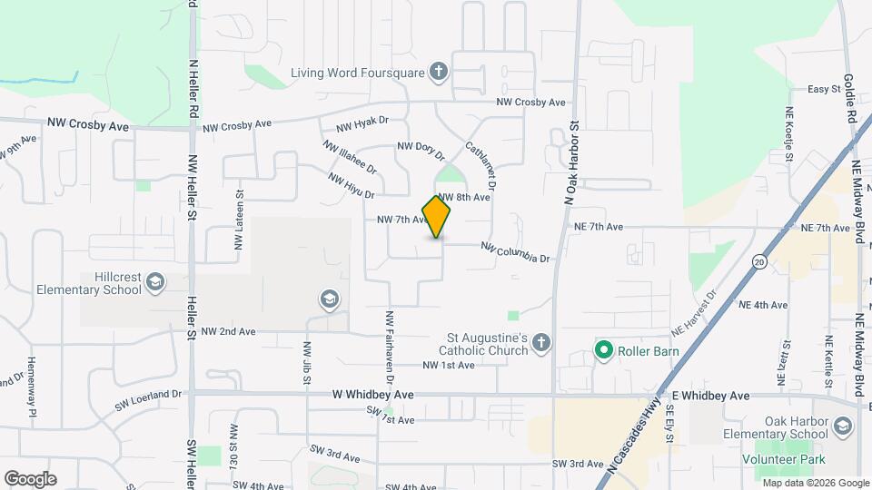 601 NW Ensign Dr Map and Location Details